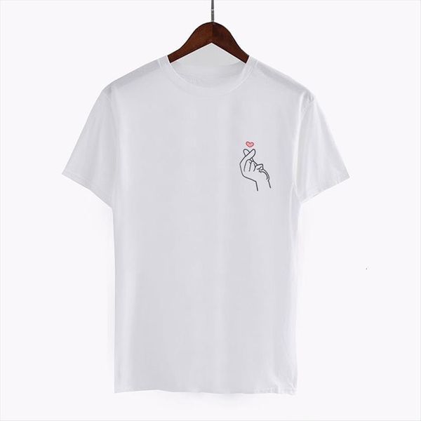 kpop finger heart print summer womens t shirt korean o neck short sleeve ulzzang tees harajuku fashion, White
kpop finger heart print summer womens t shirt korean o neck short sleeve ulzzang tees harajuku fashion, White