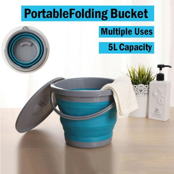 hydration packs 5 litre foldable silicone bucket portable household buckets for camping, travelling, fishing and kitchen cleaning
hydration packs 5 litre foldable silicone bucket portable household buckets for camping, travelling, fishing and kitchen cleaning