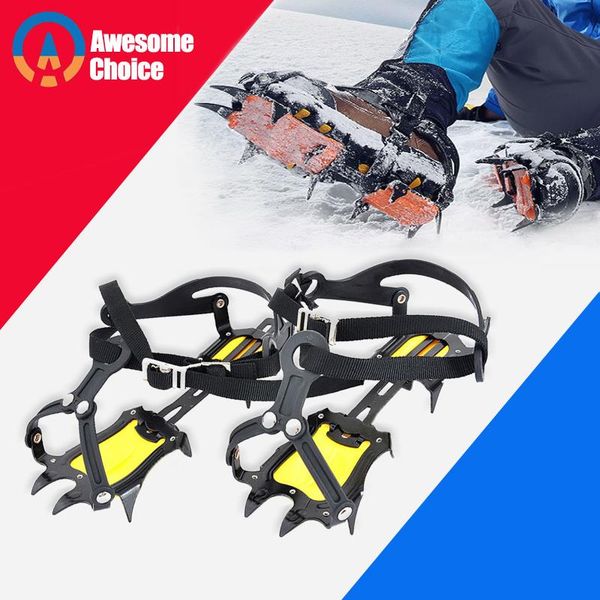 adjustable 10 teeth crampons manganese steel climbing gear snow ice anti-skid shoe grippers crampon device mountaineering cords, slings and
adjustable 10 teeth crampons manganese steel climbing gear snow ice anti-skid shoe grippers crampon device mountaineering cords, slings and