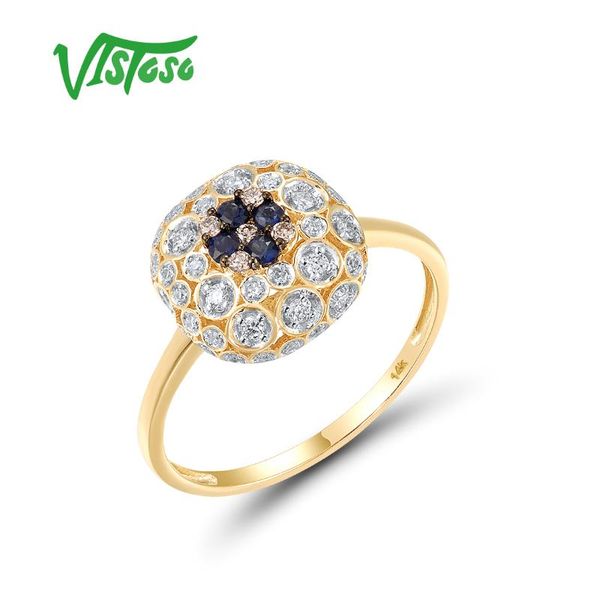 cluster rings vistoso gold ring for women authentic14k 585 yellow sparkling blue sapphire diamond round luxury dazzling fine jewelry, Golden;silver
cluster rings vistoso gold ring for women authentic14k 585 yellow sparkling blue sapphire diamond round luxury dazzling fine jewelry, Golden;silver