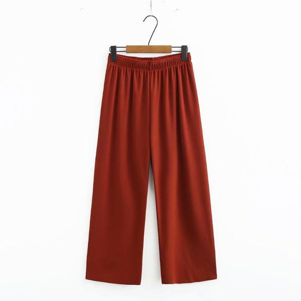 plus size pants solid color loose women knitted 2021 summer casual ladies wide leg female ankle-length trousers, Black
plus size pants solid color loose women knitted 2021 summer casual ladies wide leg female ankle-length trousers, Black