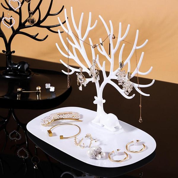 creative solid color deer horn antlers tree storage rack display stand jewelry organizer for home hooks & rails
creative solid color deer horn antlers tree storage rack display stand jewelry organizer for home hooks & rails