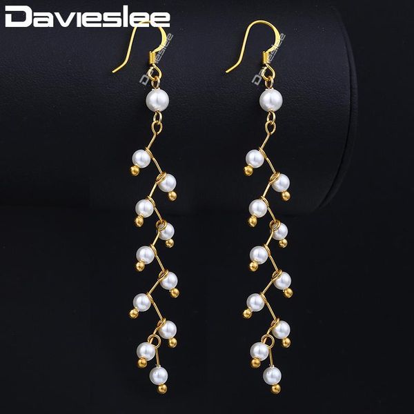 davieslee women's unique dangling earrings molecule shaped simulated pearl drop for woman jewelry dde32 dangle & chandelier, Silver
davieslee women's unique dangling earrings molecule shaped simulated pearl drop for woman jewelry dde32 dangle & chandelier, Silver