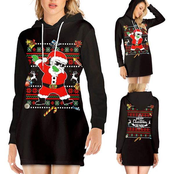 women's hoodies & sweatshirts winter dress women hooded cozy christmas clothes costume long-sleeved dresses ropa de mujer 2021, Black
women's hoodies & sweatshirts winter dress women hooded cozy christmas clothes costume long-sleeved dresses ropa de mujer 2021, Black