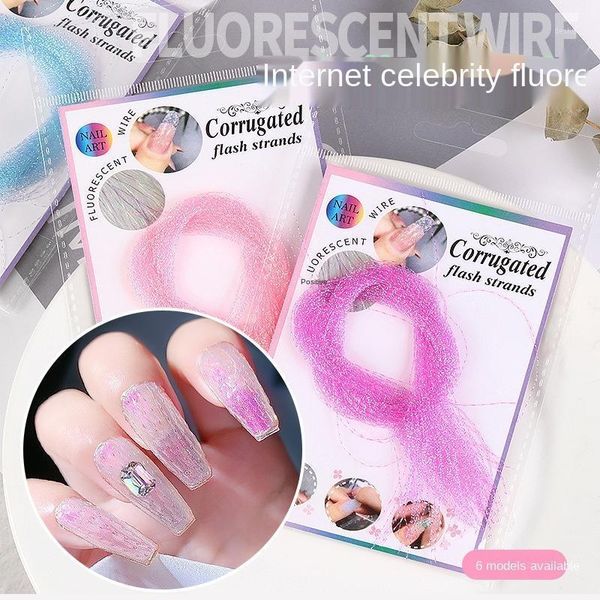 nail art fluorescent silk professional studio decorations glowing rope designer charms glitter sequins1, Silver;gold
nail art fluorescent silk professional studio decorations glowing rope designer charms glitter sequins1, Silver;gold
