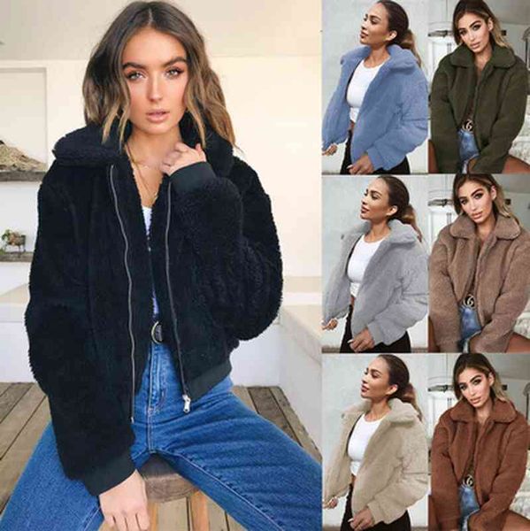 women hoodie 2021 winter 's thick warm teddy wool coat sherpa super long fluffy fashion casual outer wear, Black
women hoodie 2021 winter 's thick warm teddy wool coat sherpa super long fluffy fashion casual outer wear, Black
