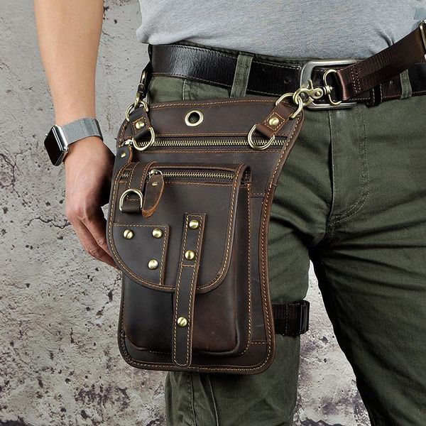 men's waist chest bags pucks men genuine leather punk mobile phone outdoor 7-inch with hook shoulder bag wallet
men's waist chest bags pucks men genuine leather punk mobile phone outdoor 7-inch with hook shoulder bag wallet