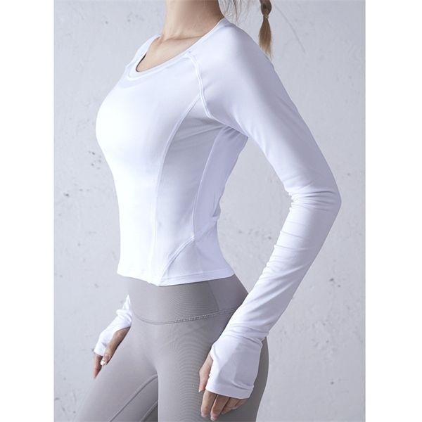 autumn sports women's tight thin yoga clothes quick drying t-shirt net red running fitness long sleeves
autumn sports women's tight thin yoga clothes quick drying t-shirt net red running fitness long sleeves