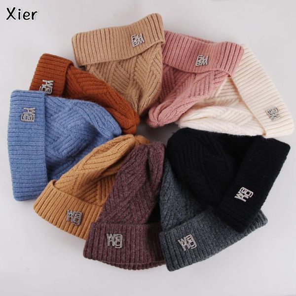 berets autumn and winter men's women's fashion rhinestone letters warm knit beanie solid color woolen cap, Blue;gray
berets autumn and winter men's women's fashion rhinestone letters warm knit beanie solid color woolen cap, Blue;gray