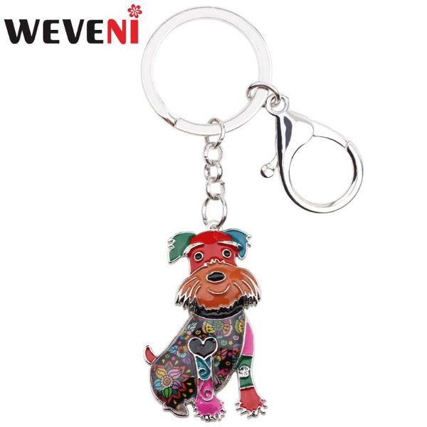 keychains weveni animal enamel schnauzer dog key chains women keyrings gift for girl handbag charms car jewelry, Silver
keychains weveni animal enamel schnauzer dog key chains women keyrings gift for girl handbag charms car jewelry, Silver