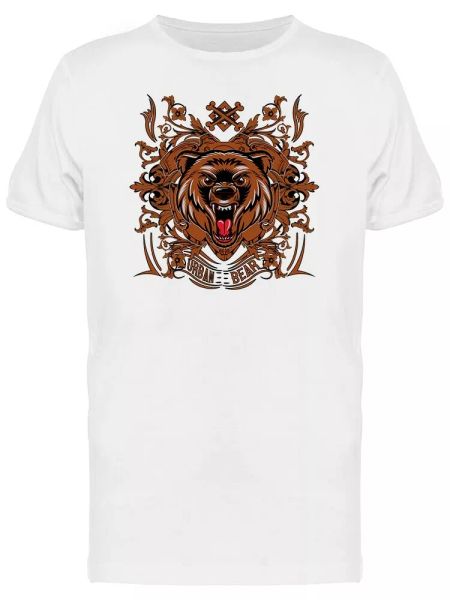 tattoo art urban bear roaring men's tee -image by shutterstock, White;black
tattoo art urban bear roaring men's tee -image by shutterstock, White;black