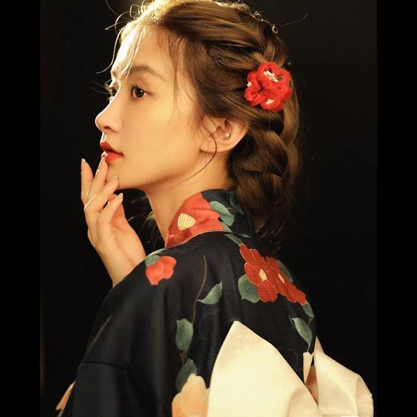 ethnic clothing kimono female improved chinese style god girl japanese formal dress traditional studio po pography, Red
ethnic clothing kimono female improved chinese style god girl japanese formal dress traditional studio po pography, Red