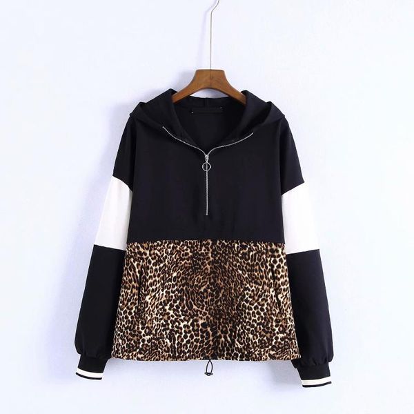 women's hoodies & sweatshirts fashion women 1981-45-8691 european and american wind prints, ribbons, belts, accessories., Black
women's hoodies & sweatshirts fashion women 1981-45-8691 european and american wind prints, ribbons, belts, accessories., Black
