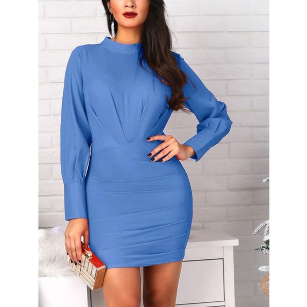 backless elegant short dress for women open back bodycon ruched latern sleeve button evening party robe mini vestido casual dresses, Black;gray
backless elegant short dress for women open back bodycon ruched latern sleeve button evening party robe mini vestido casual dresses, Black;gray