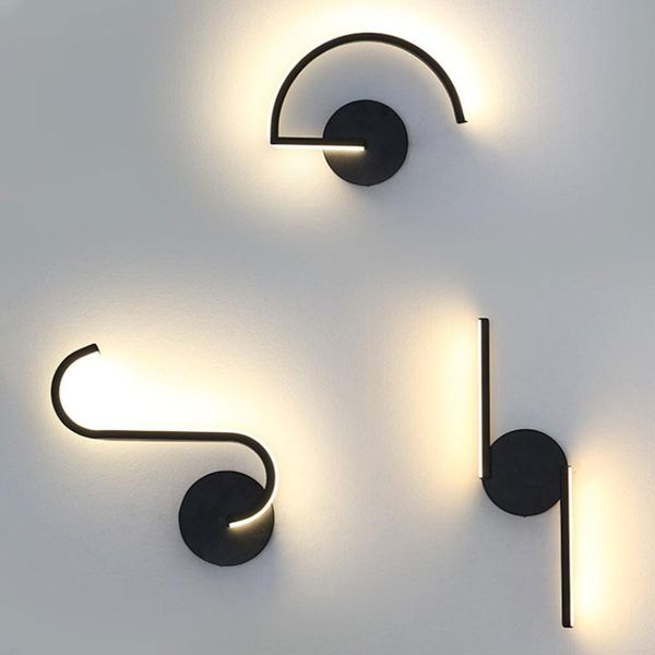 wall lamps modern aisle lamp line black and white living room designer decoration bedside decor bathroom led light fixtures
wall lamps modern aisle lamp line black and white living room designer decoration bedside decor bathroom led light fixtures