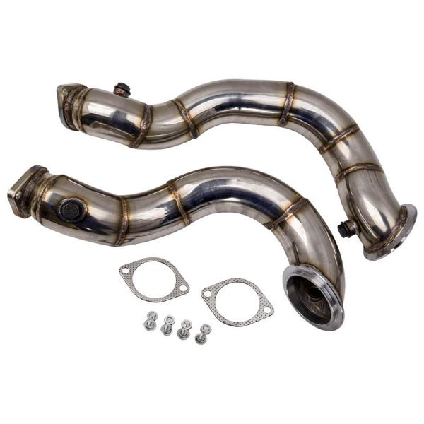 3" decat catless twin turbo downpipe for  e92 335i 3.0l 2011-2013 n54b30 manifold & parts
3" decat catless twin turbo downpipe for  e92 335i 3.0l 2011-2013 n54b30 manifold & parts