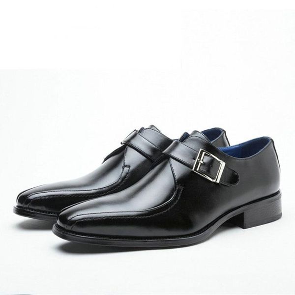 fashion european leather men brown monk strap formal shoes office business wedding suit dress loafers n1-72, Black
fashion european leather men brown monk strap formal shoes office business wedding suit dress loafers n1-72, Black
