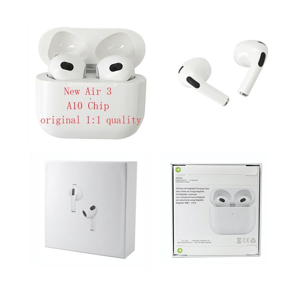 new air pods 3 airpod 3rd generation bluetooth earphones with magsafe wireless charging case rename gps earbuds pod pro earphone
new air pods 3 airpod 3rd generation bluetooth earphones with magsafe wireless charging case rename gps earbuds pod pro earphone