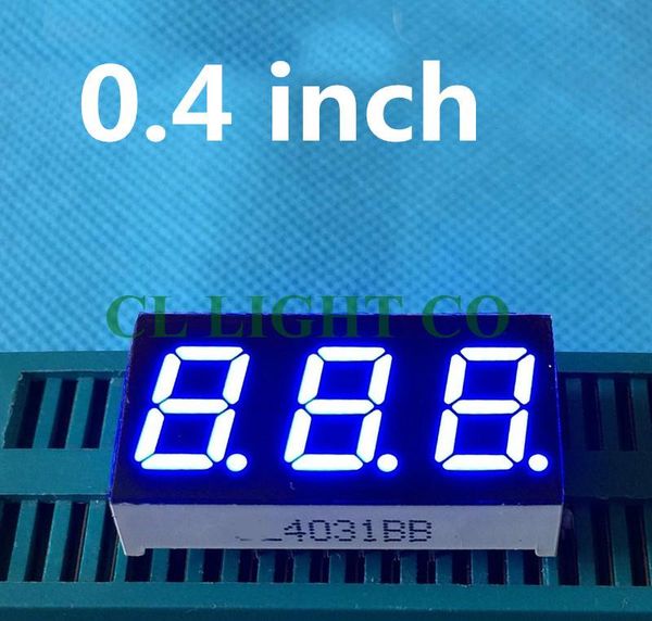20pcs 7 segment common anode 3 bit digital tube 0.4" 0.4in. blue led display segmentos modules
20pcs 7 segment common anode 3 bit digital tube 0.4" 0.4in. blue led display segmentos modules