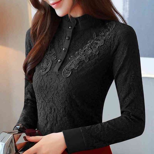 blouses woman autumn long sleeve black lace blouse women 3xl plus size women blouse women womens and blouses b923 210426, White
blouses woman autumn long sleeve black lace blouse women 3xl plus size women blouse women womens and blouses b923 210426, White