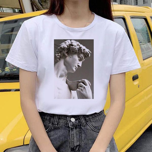 sculptural arts t shirt printed cartoon cute fun ulzzang kawaii harajuku female korean tshirt selling clothing women's t-shirt, White
sculptural arts t shirt printed cartoon cute fun ulzzang kawaii harajuku female korean tshirt selling clothing women's t-shirt, White