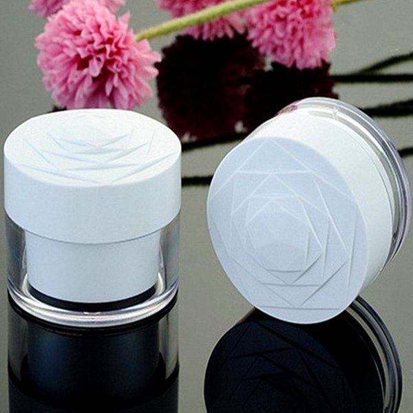 15pcs/lot 15g 30g 50g acrylic cream jar rose cap lid bottle cosmetic empty pot eyeshadow makeup face container storage bottles & jars
15pcs/lot 15g 30g 50g acrylic cream jar rose cap lid bottle cosmetic empty pot eyeshadow makeup face container storage bottles & jars