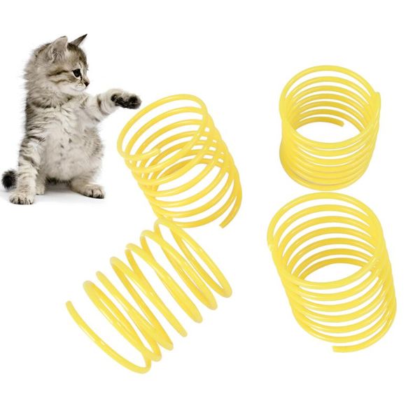 10pcs/lot playing toys for kitten pet accessories set plastic springs cat toy cute spring wide durable heavy gauge
10pcs/lot playing toys for kitten pet accessories set plastic springs cat toy cute spring wide durable heavy gauge