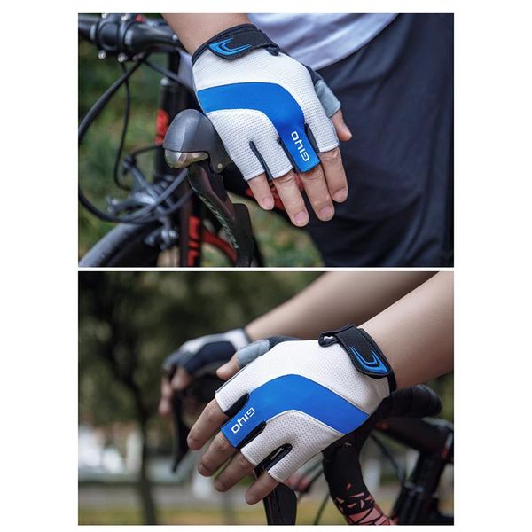 cycling gloves 1 pair of breathable lycra fabric road bicycle half finger glove, Black
cycling gloves 1 pair of breathable lycra fabric road bicycle half finger glove, Black