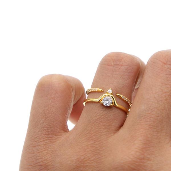 wedding rings promotion rushed bezel setting women sapphires jewelry color crown cz ring set untique bridal filled open 2pc love, Slivery;golden
wedding rings promotion rushed bezel setting women sapphires jewelry color crown cz ring set untique bridal filled open 2pc love, Slivery;golden
