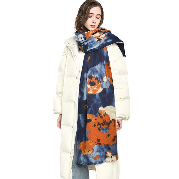 scarves fashion imitation cashmere women vintage print scarf winter warm shawl long wrap bandana outdoor casual female thick blanket, Blue;gray
scarves fashion imitation cashmere women vintage print scarf winter warm shawl long wrap bandana outdoor casual female thick blanket, Blue;gray