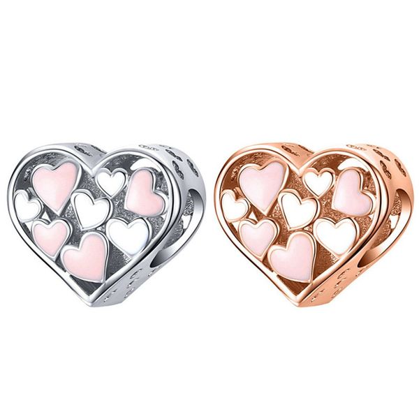 1pcs pretty hollow heart pendant diy beads adapting to original pandora charm bracelet ladies jewelry making gifts black friday ah5b, Silver
1pcs pretty hollow heart pendant diy beads adapting to original pandora charm bracelet ladies jewelry making gifts black friday ah5b, Silver