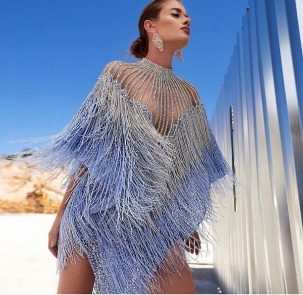 evening dress women dress yousef aljasmi myriam fares high neck tassel cape blue long sleeve silver crystal knee length sweetheart kim karda, Black;pink
evening dress women dress yousef aljasmi myriam fares high neck tassel cape blue long sleeve silver crystal knee length sweetheart kim karda, Black;pink