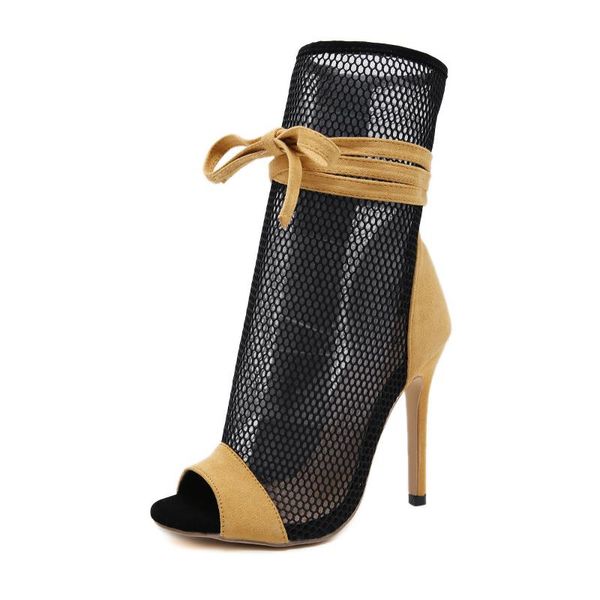 boots summer women's high heels peep toe ankle fashion laces hollow stiletto sandals party club shoes woman size 42, Black
boots summer women's high heels peep toe ankle fashion laces hollow stiletto sandals party club shoes woman size 42, Black