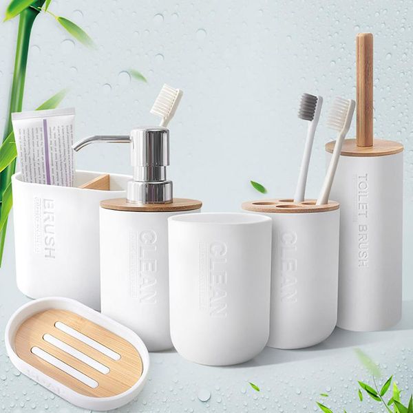 bath accessory set bamboo bathroom accessories sets soap dispenser/toothbrush holder/tumbler/soap dish home products
bath accessory set bamboo bathroom accessories sets soap dispenser/toothbrush holder/tumbler/soap dish home products