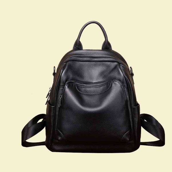 college student xiaoxiang real leather new girls' trend black anti-theft fashion leisure travel backpack
college student xiaoxiang real leather new girls' trend black anti-theft fashion leisure travel backpack