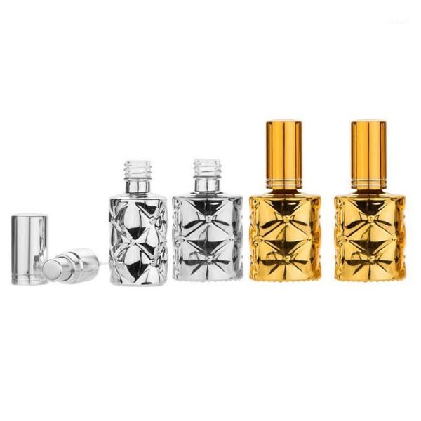 storage bottles & jars gold silver glass perfume atomizer bottle 10ml empty cosmetic refillable spray portable packaging container 20pieces
storage bottles & jars gold silver glass perfume atomizer bottle 10ml empty cosmetic refillable spray portable packaging container 20pieces