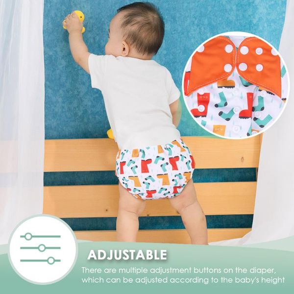4pcs/set 0-2year 3-15kg baby nappy pants washable eco-friendly cloth diaper ecological adjustable reusable diapers
4pcs/set 0-2year 3-15kg baby nappy pants washable eco-friendly cloth diaper ecological adjustable reusable diapers