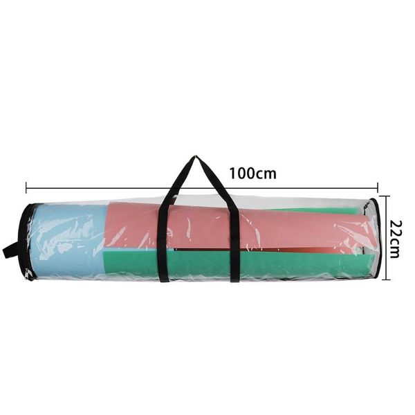 party decoration 100*24cm christmas gift wrapping paper storage organizer bag 24 rolls 40 inch pvc clear zippered wrap with handles
party decoration 100*24cm christmas gift wrapping paper storage organizer bag 24 rolls 40 inch pvc clear zippered wrap with handles