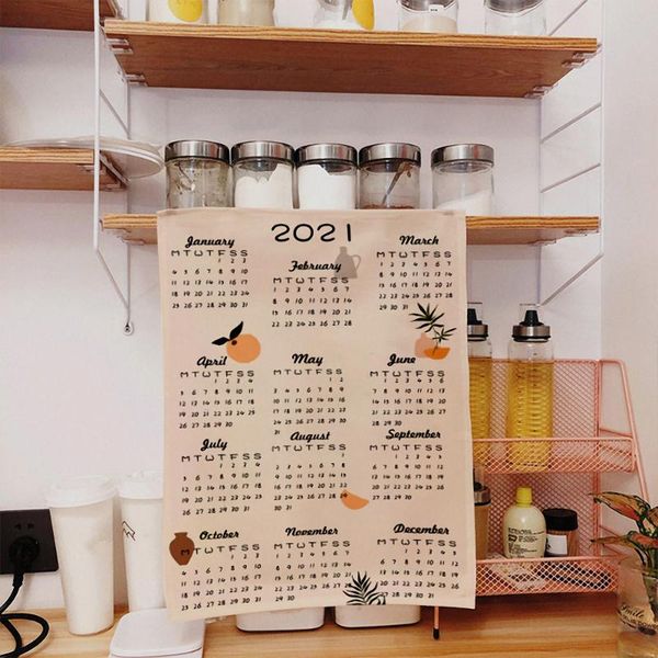 creative cloth wall hanging calendar year planner room decoration tapestry annual schedule home decor decorative objects & figurines
creative cloth wall hanging calendar year planner room decoration tapestry annual schedule home decor decorative objects & figurines