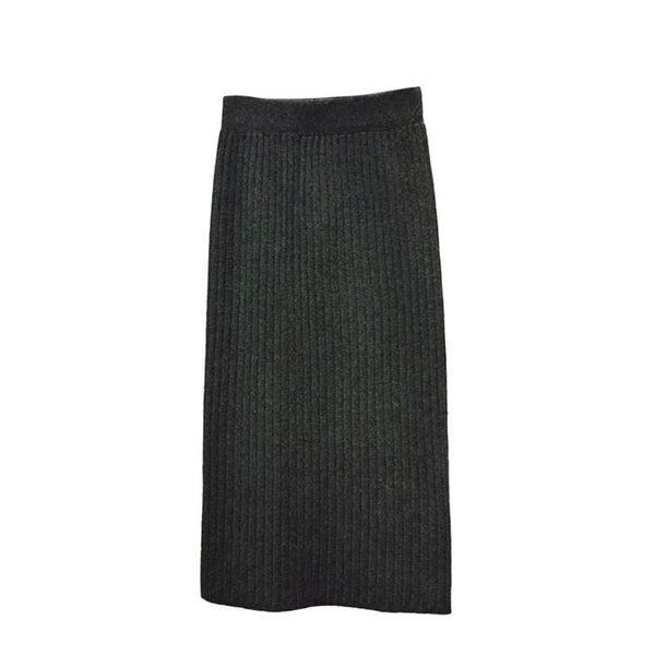 skirts women basic autumn winter chic pencil girls bodycon wool rib knitted long skirt back split midi, Black
skirts women basic autumn winter chic pencil girls bodycon wool rib knitted long skirt back split midi, Black