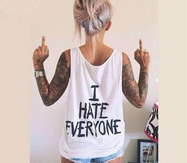 i hate everyone funny womens t shirt hip streetwear tees design graphic tee for female, White
i hate everyone funny womens t shirt hip streetwear tees design graphic tee for female, White