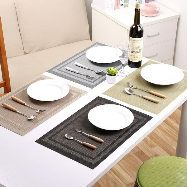 mats & pads european style textilene western restaurant mat heat insulation bowl plate waterproof table tableware non-slip
mats & pads european style textilene western restaurant mat heat insulation bowl plate waterproof table tableware non-slip