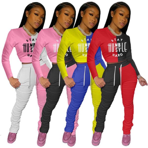 women's two piece pants women tracksuits 2 pieces set designer slim hip lift pleated pocket micro horn contrast stitching long sle, White
women's two piece pants women tracksuits 2 pieces set designer slim hip lift pleated pocket micro horn contrast stitching long sle, White