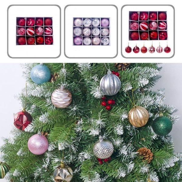 party decoration practical 1 box good glitter decorative xmas tree ball pvc christmas vibrant color for living room
party decoration practical 1 box good glitter decorative xmas tree ball pvc christmas vibrant color for living room