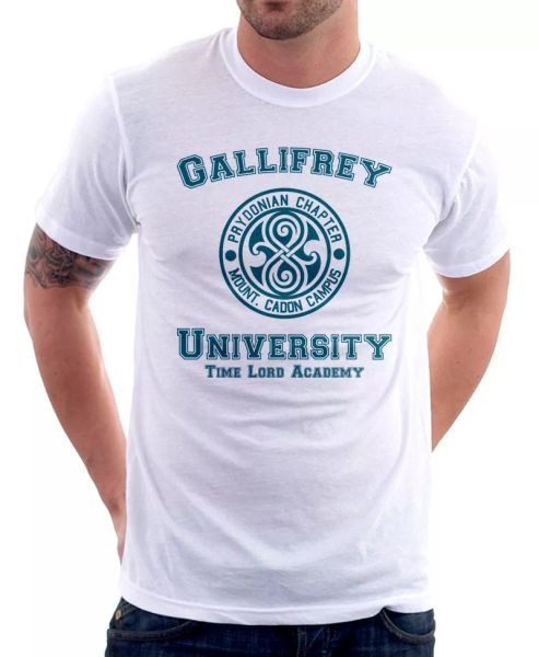gallifrey university time lord academy travel funny parody white t-shirt 9828, White;black
gallifrey university time lord academy travel funny parody white t-shirt 9828, White;black