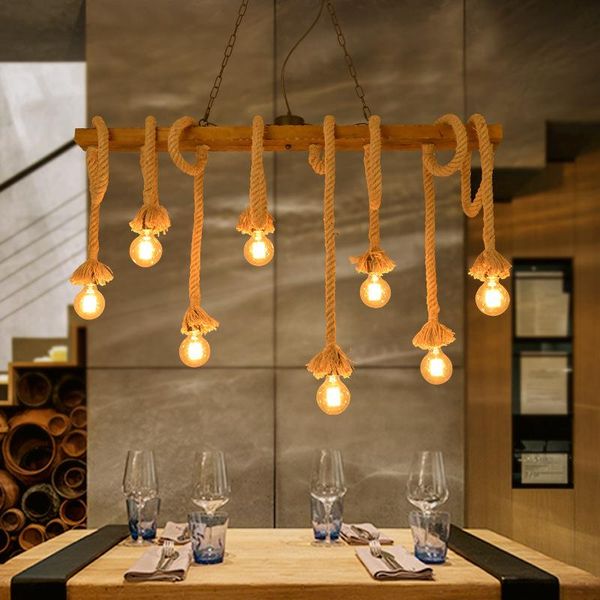 pendant lamps designer loft wooden art rope chandelier restaurant cafe wine creative bar clothing store decoration retro industry
pendant lamps designer loft wooden art rope chandelier restaurant cafe wine creative bar clothing store decoration retro industry