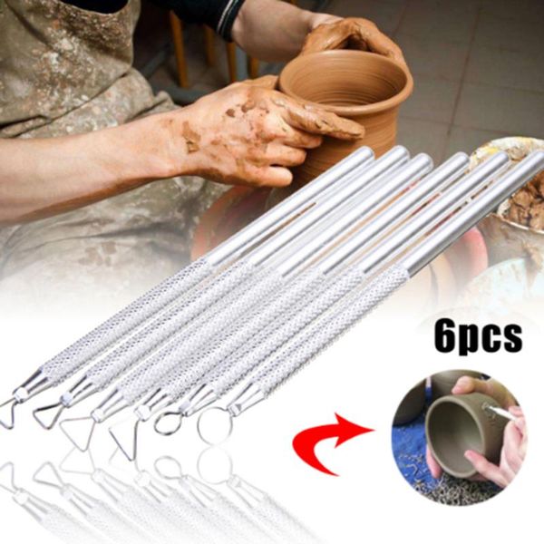 6pcs/set pottery tools repair blank aluminum rod sculpture scraper tool model making craft
6pcs/set pottery tools repair blank aluminum rod sculpture scraper tool model making craft