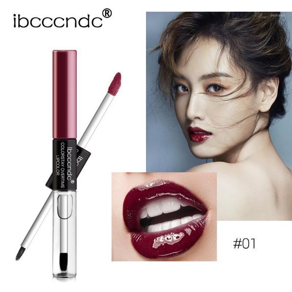 double head 2-in-1 lasting matte bean paste 12 color lip gloss liquid lipstick tint makeup lips stick tslm11
double head 2-in-1 lasting matte bean paste 12 color lip gloss liquid lipstick tint makeup lips stick tslm11