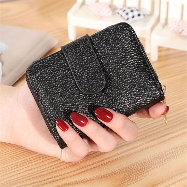wallets women small fashion brand pu leather coin purse ladies business card holder clutch female money clip wallet, Red;black
wallets women small fashion brand pu leather coin purse ladies business card holder clutch female money clip wallet, Red;black