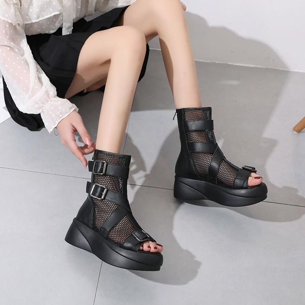 sandals woman women fashion black sandalias breathable mesh 5cm heel shoes platform buckle sandale womens sandal zip
sandals woman women fashion black sandalias breathable mesh 5cm heel shoes platform buckle sandale womens sandal zip